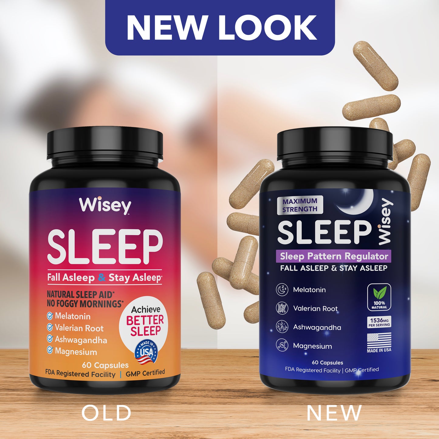 Wisey Natural Sleep Aid (Pack of 3) - Wisey